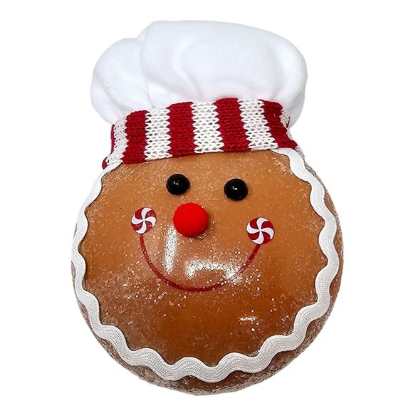Gingerbread Cookie Baker  Christmas Ornaments (Set of 4), Holiday Party Decor - Picture 3 of 7